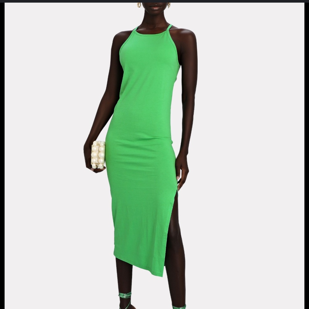 FRAME Scoop Neck Mid Length Dress Size S/P $228